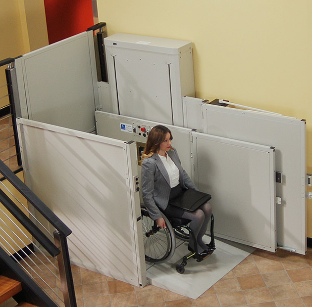 ada business wheelchair elevator lifts